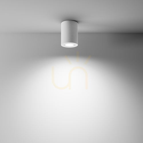 Check Maytoni Atom C016CL-01W Surface-Mounted Ceiling Spotlight White GU10 Ø8.5 cm