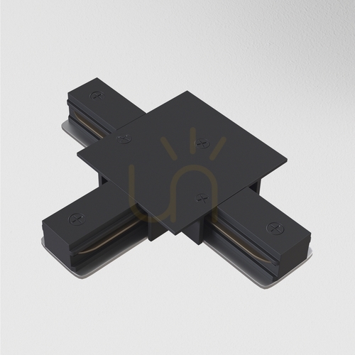 Check T-connector for recessed track Unity TRA002CT-11B black Maytoni