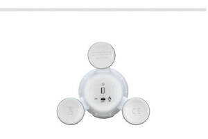 Silver rocket night light DHINK330-05 small 4