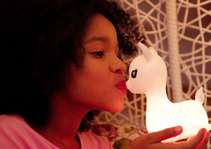 Baby deer night light white DHINK370-21 small 2