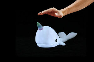 Narwhal baby night light white DHINK362-21 1 Narwhal baby night light white DHINK362-21 small 1