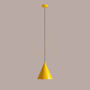 Pendant Lamp Aldex Form Mustard 24 cm Metal E27 1108G14 small 4