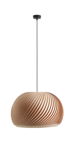 Aldex Nature Dark XL Pendant Light Metal Wood 53cm E27 1110G_XL small 0