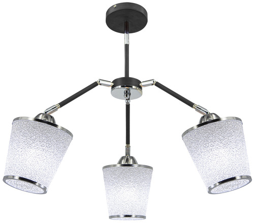 Check CARLOS 6158/3 Lighting fixture 3Fl.E27 Black Chrome