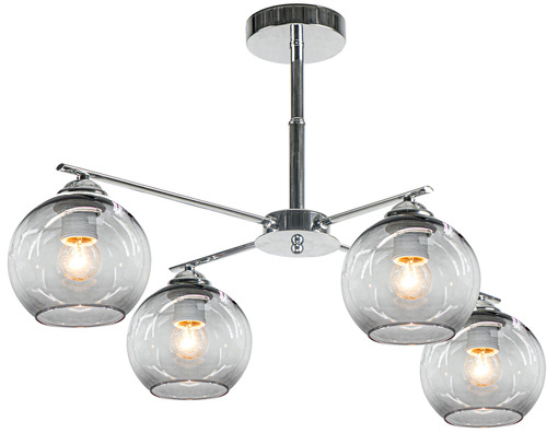 Check NEAPOL lamp 1859/4 Lighting fixture 4Fl.E27 Chrome 8C
