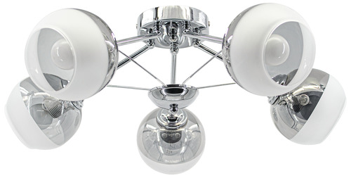 Check LAGUNA 1018/5 Lighting fixture 5Light E27 Chrome