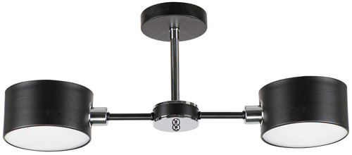 Check CELTIC lamp 3020/2 Lighting fixture 2Fl.E14 Black Chrome