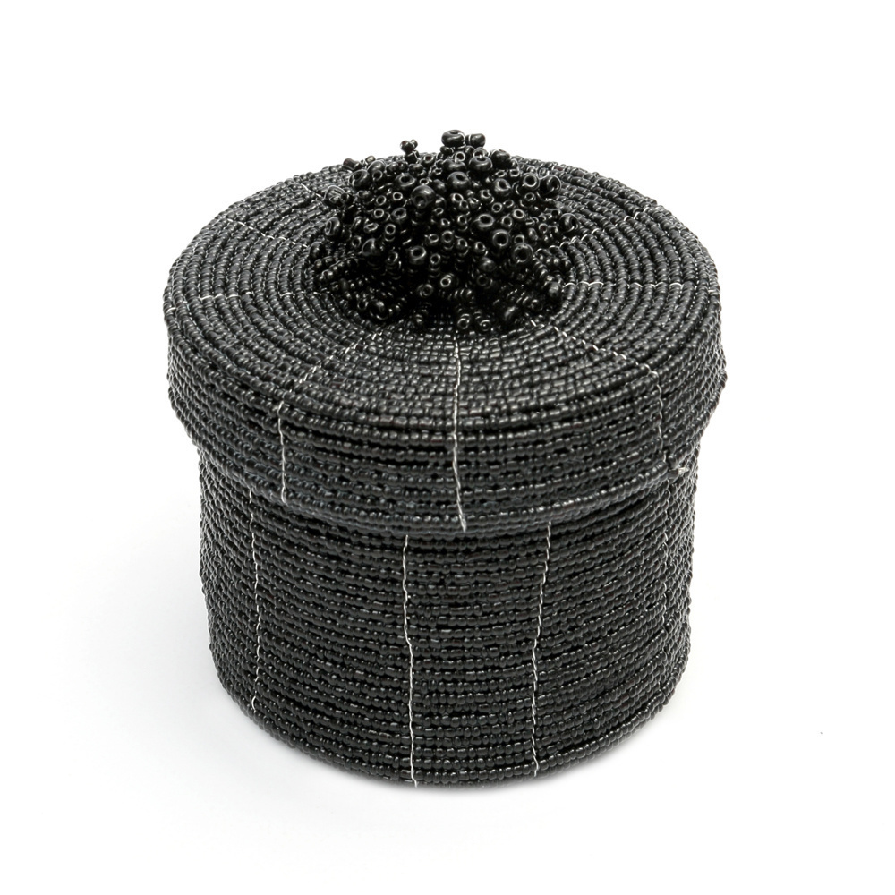 Check The Beaded Gift Box - Black The Beaded Gift Box - Black