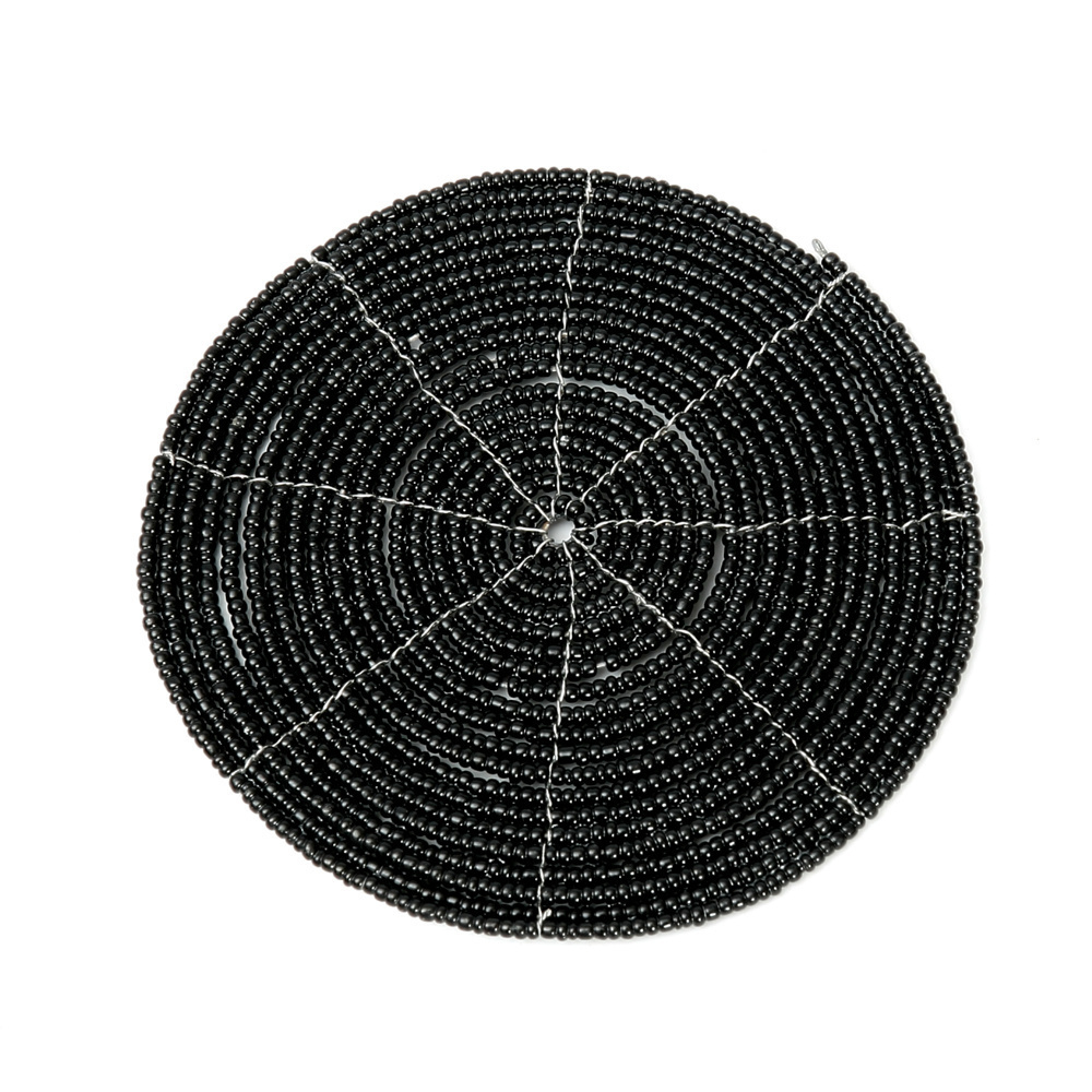 View The Beaded Coaster - Black The Beaded Coaster - Black