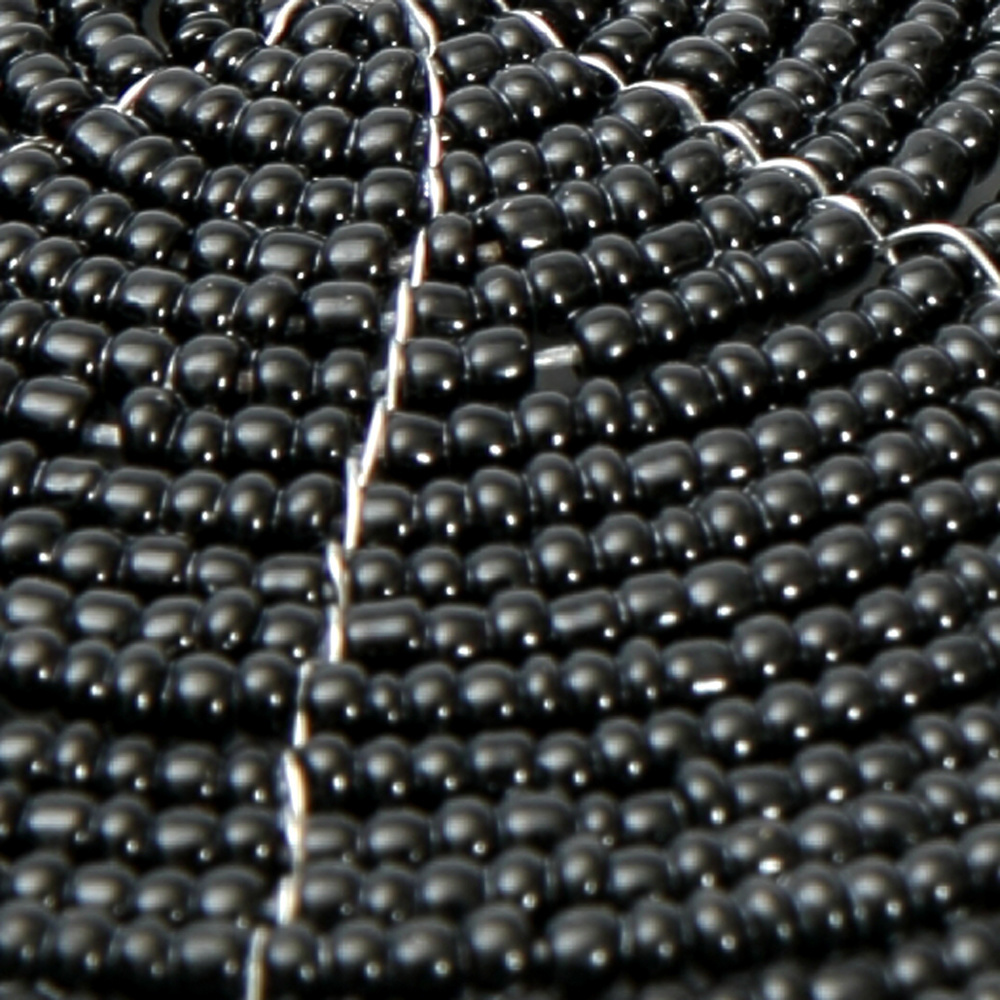 Preview The Beaded Coaster - Black The Beaded Coaster - Black