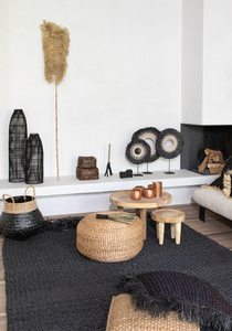 The Hyacinth Pouffe - Natural - M 4 The Hyacinth Pouffe - Natural - M small 4