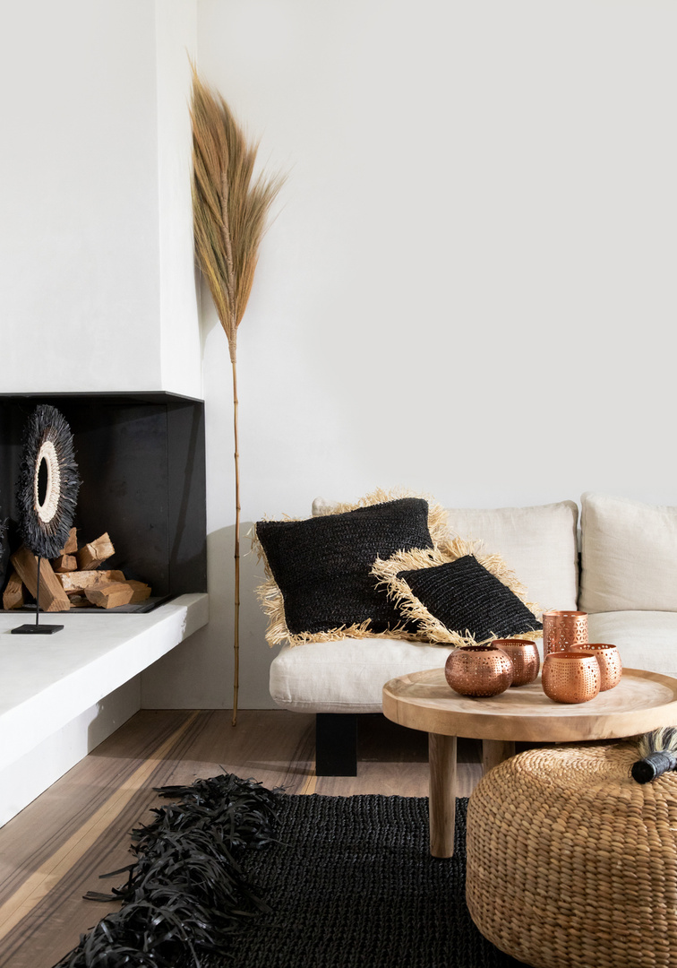 Check The Hyacinth Pouffe - Natural - M The Hyacinth Pouffe - Natural - M