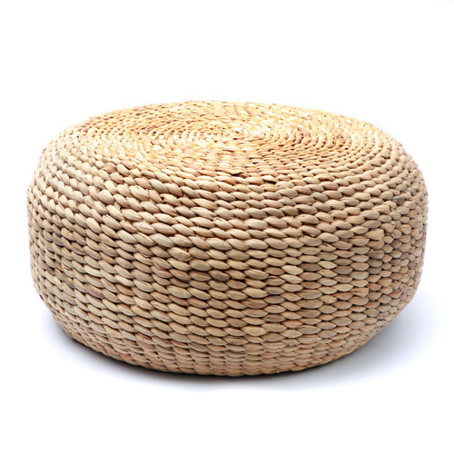 Check The Hyacinth Pouffe - Natural - M