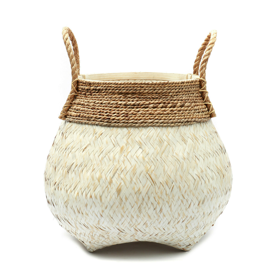 Check The Belly Basket - Natural White - L The Belly Basket - Natural White - L