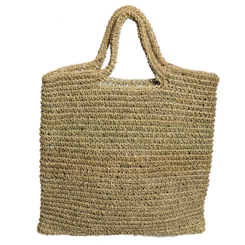 Check The Island Tote - Natural