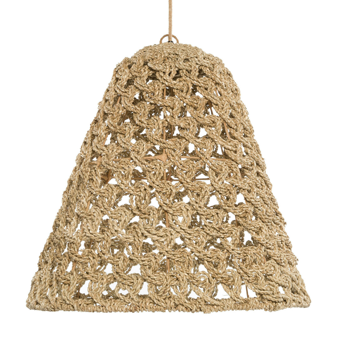 Check Seagrass openwork lamp - The Seagrass L, E27, handmade. Seagrass openwork lamp - The Seagrass L, E27, handmade.
