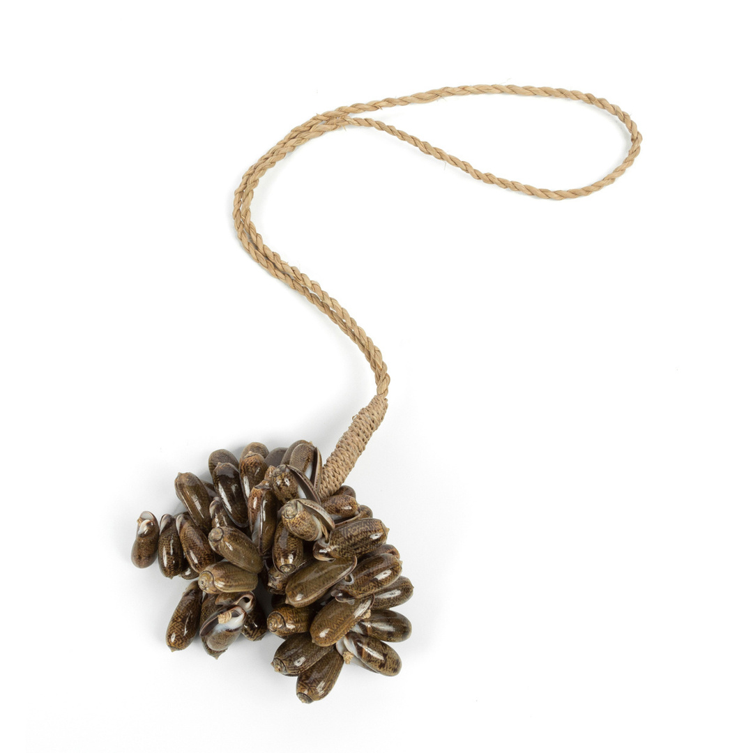 View The Brown Cowrie Shell Tassel The Brown Cowrie Shell Tassel