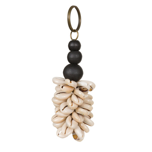 Check The Canggu Keychain - Natural Black