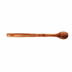 Teak Root Honey Roller BAZAR BIZAR Natural Teak Wood Decor Teak Root Collection small 1