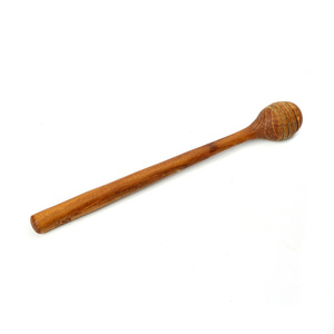 Teak Root Honey Roller BAZAR BIZAR Natural Teak Wood Decor Teak Root Collection small 0