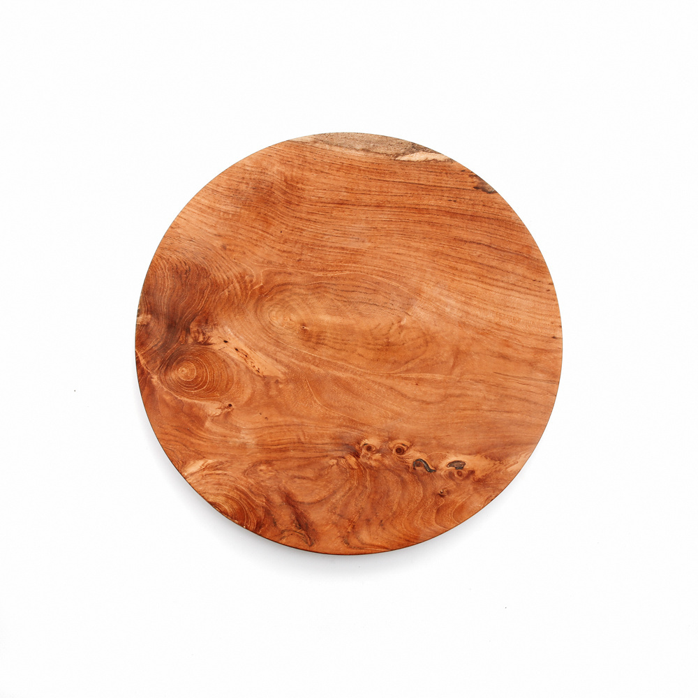 View The Teak Root Round Plate - XS The Teak Root Round Plate - XS