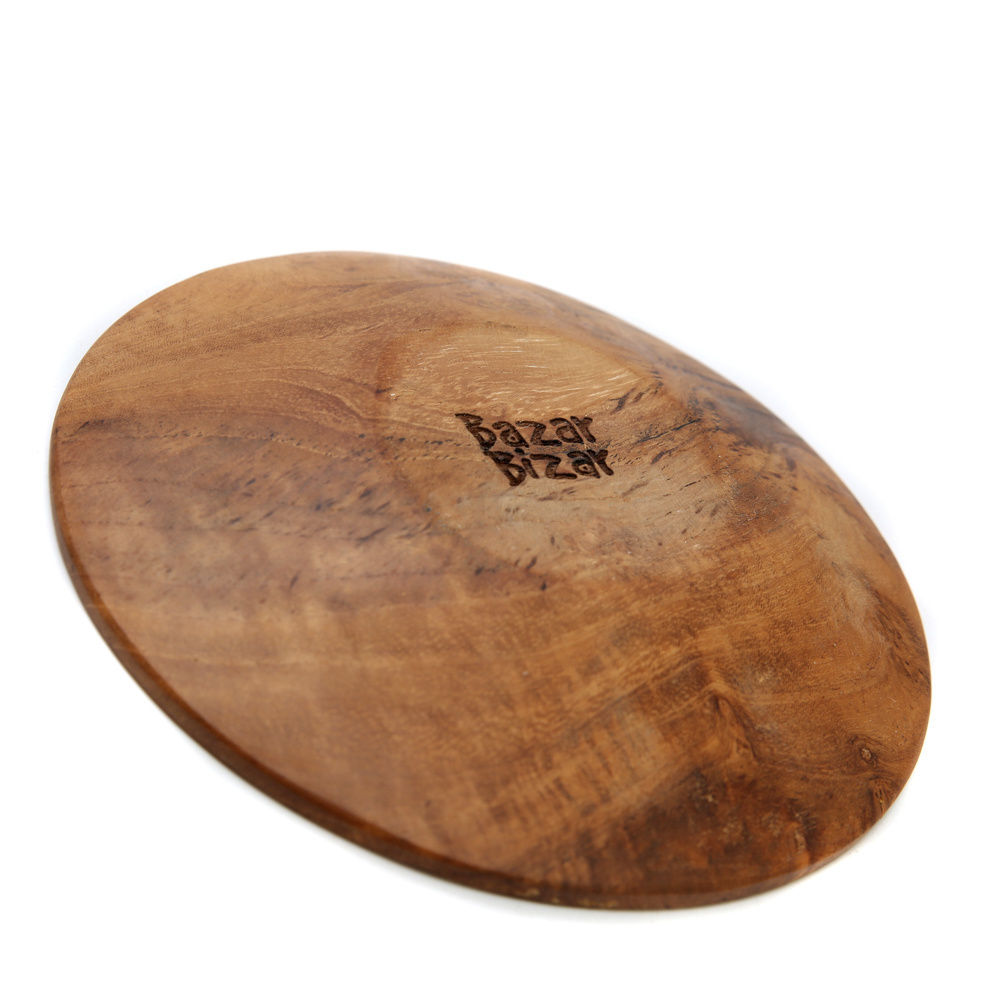 Preview The Teak Root Round Plate - XS The Teak Root Round Plate - XS