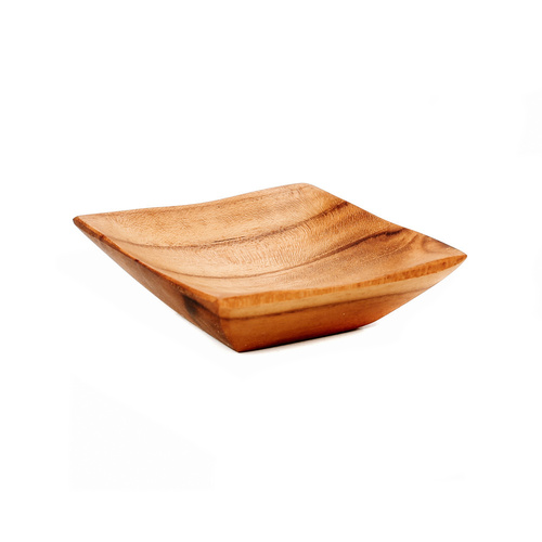 Check The Teak Root Salt Tray - XS