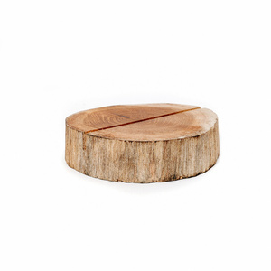 Bazar Bizar Teak Root Teak Wood Card Holder small 1