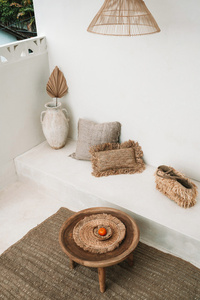 Bazar Bizar Seagrass Raffia Natural Placemat 45 × 45 cm BAVE001N small 1