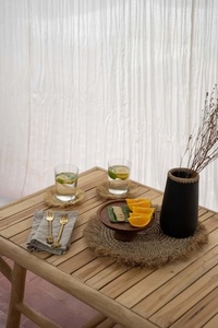 Bazar Bizar Seagrass Raffia Natural Placemat 45 × 45 cm BAVE001N small 3