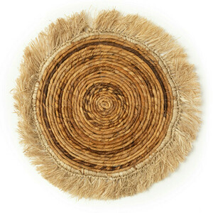 The Banana Raffia Placemat - Natural 0 The Banana Raffia Placemat - Natural small 0