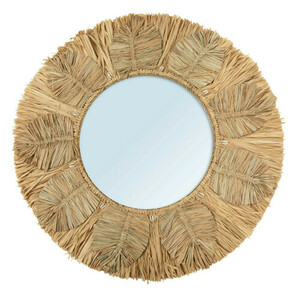 The Palm Tree Mirror - Natural - M 0 The Palm Tree Mirror - Natural - M small 0
