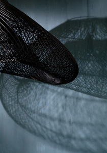 Rattan pendant lamp - The Cloud XXL, E27, handmade small 3