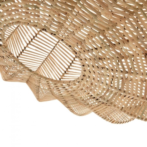 Check Braided pendant lamp - The Cerise, E27, rattan, Scandinavian style