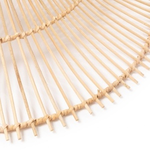 Sky Pendant L pendant lamp, E27, Rattan, boho lights small 4