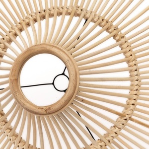 Sky Pendant XL pendant ceiling lamp, E27, Rattan, braided, handmade small 3