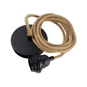 Kitchen lamp - The Chacha M, E27, Rattan, cylinder lamp small 8
