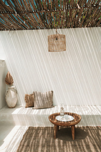Kitchen lamp - The Chacha M, E27, Rattan, cylinder lamp small 7