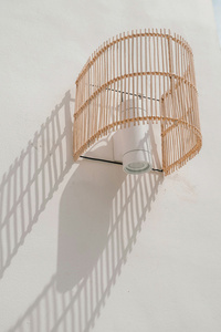 Bazar Bizar Gigi S Rattan Wall Lampshade, Natural, 25 cm small 4