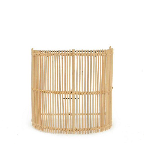 Check Bazar Bizar Gigi S Rattan Wall Lampshade, Natural, 25 cm