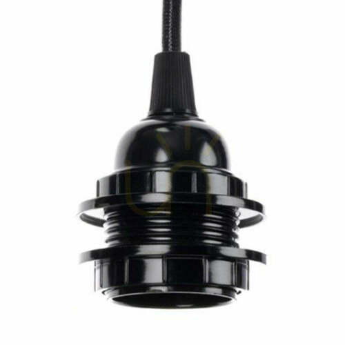 Check BAZAR BIZAR FL-B black lamp cord with E27 socket 450 cm