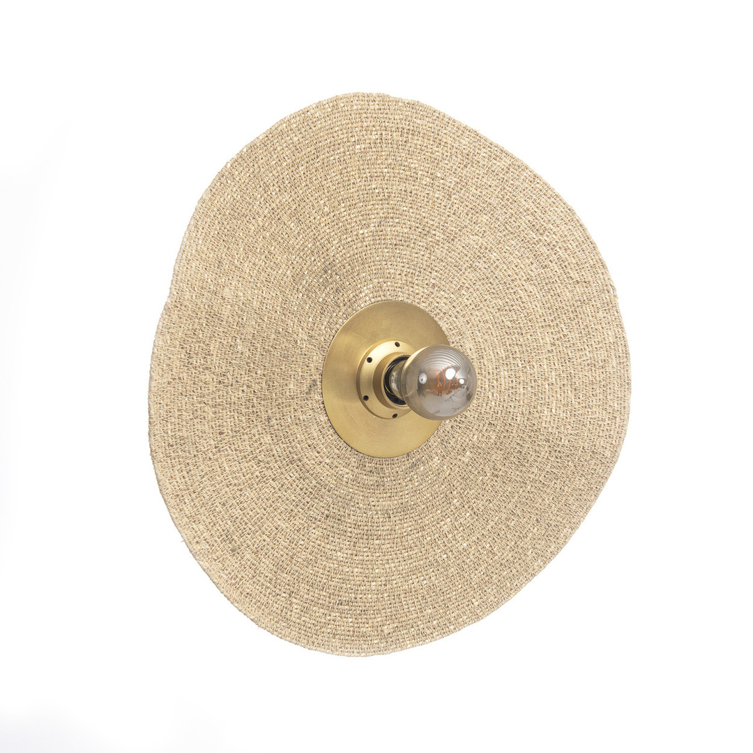 View Braided wall lamp - The Let's Groove M, E27, boho Braided wall lamp - The Let's Groove M, E27, boho