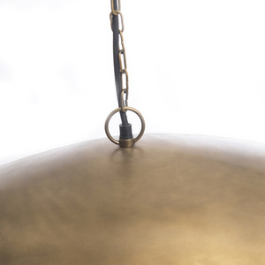 Brass Pendant Lamp - The Fortune Cookie XL, E27, Iron small 3