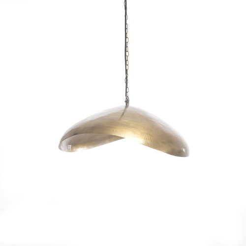 Check Brass Pendant Lamp - The Fortune Cookie XL, E27, Iron