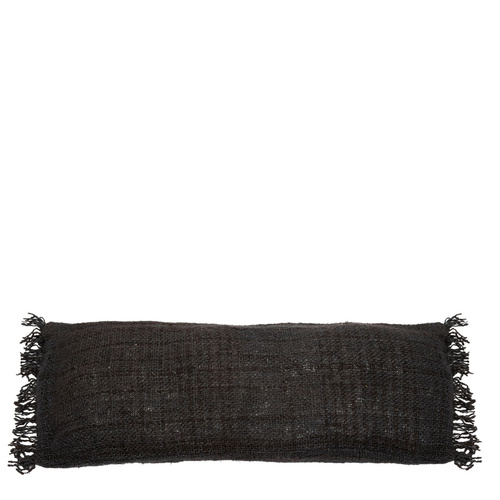Check The Oh My Gee Cushion Cover - Black Navy - 35x100.