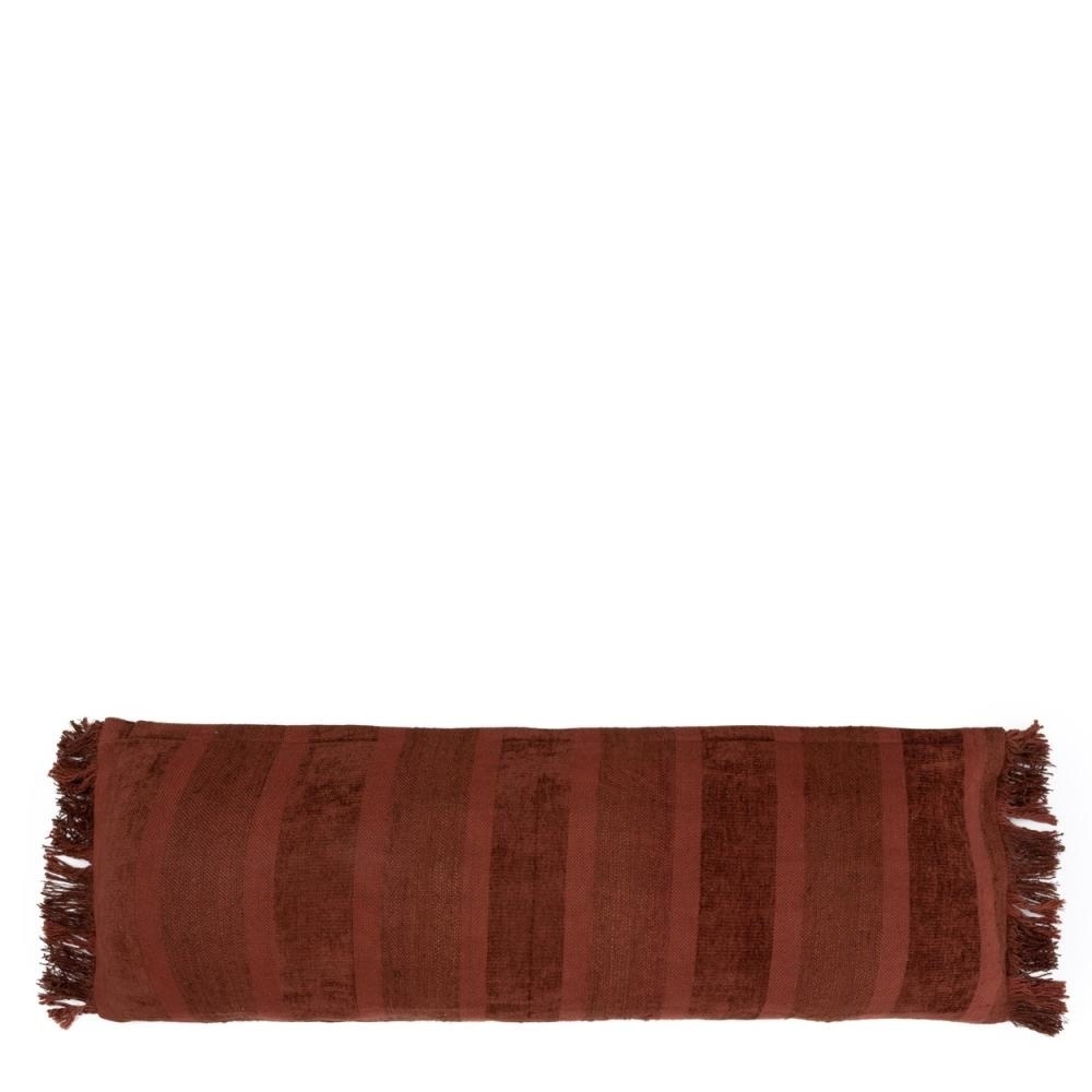 The Oh My Gee Cushion Cover - Burgundy Velvet - 35x100.