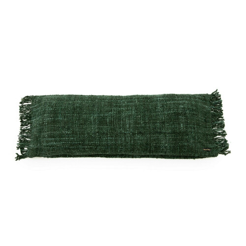 Check The Oh My Gee Cushion Cover - Forest Green - 35x100.