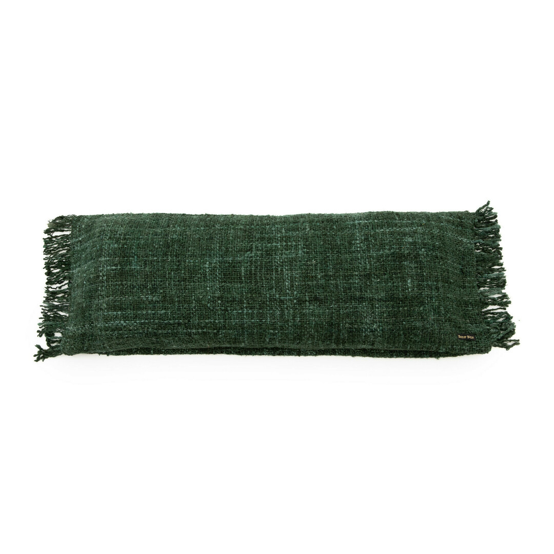 The Oh My Gee Cushion Cover - Forest Green - 35x100.