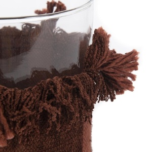 The Oh My Gee Candle Holder - Burgundy Velvet - XL. small 1