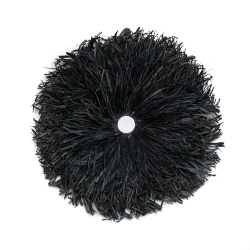 Check The Raffia Juju - Black